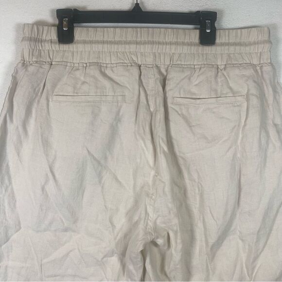 Quince New With Tags 100% Linen Wide Leg Pants Size XL - Picture 6 of 11